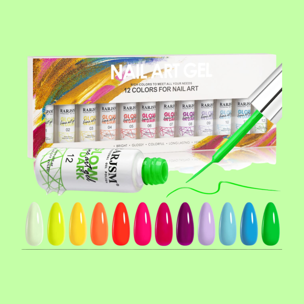 Luminous Nails With The Best Glow in the Dark Nail Polish