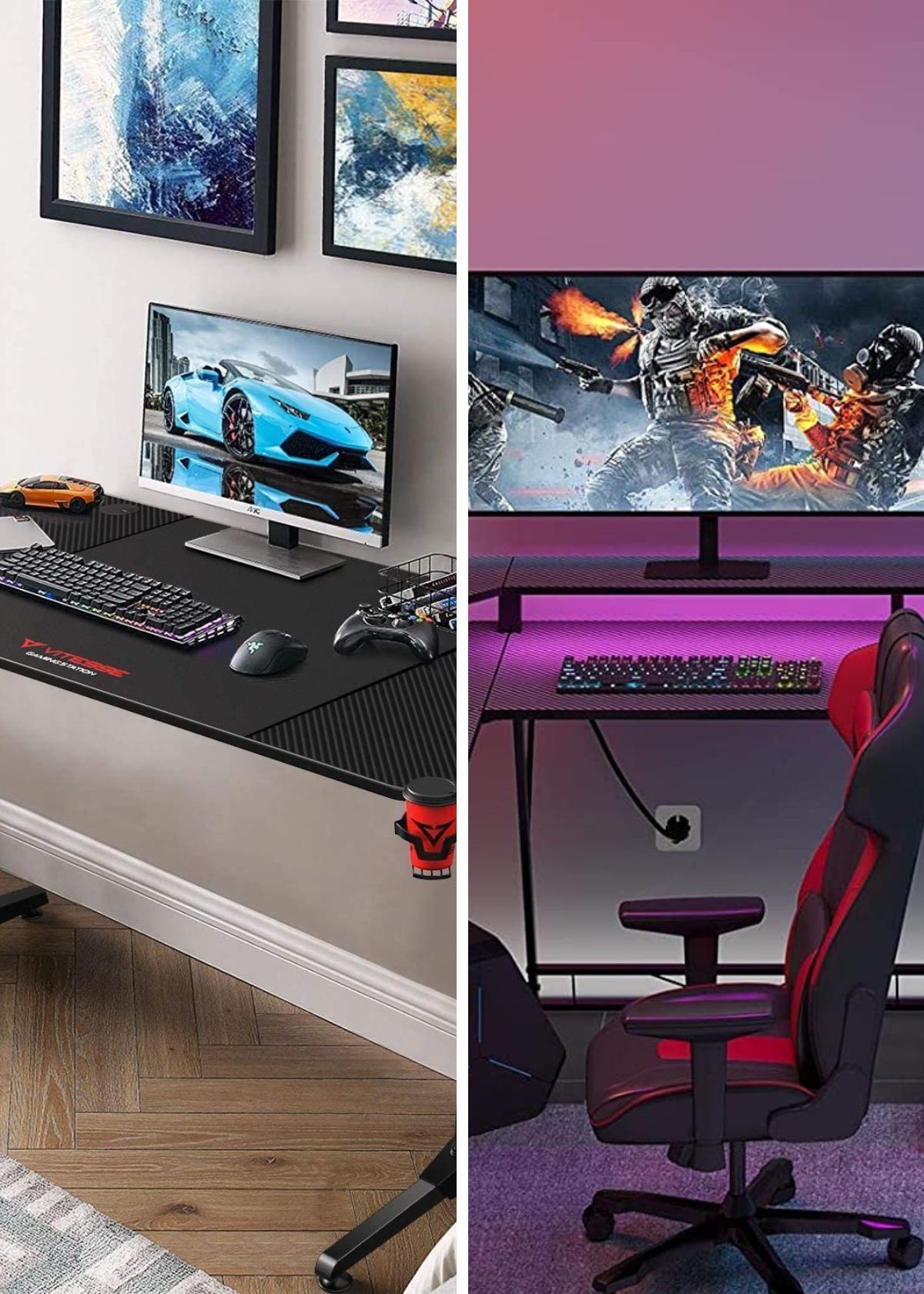 Black Out Your Gaming Setup! Find the Best Desks Here