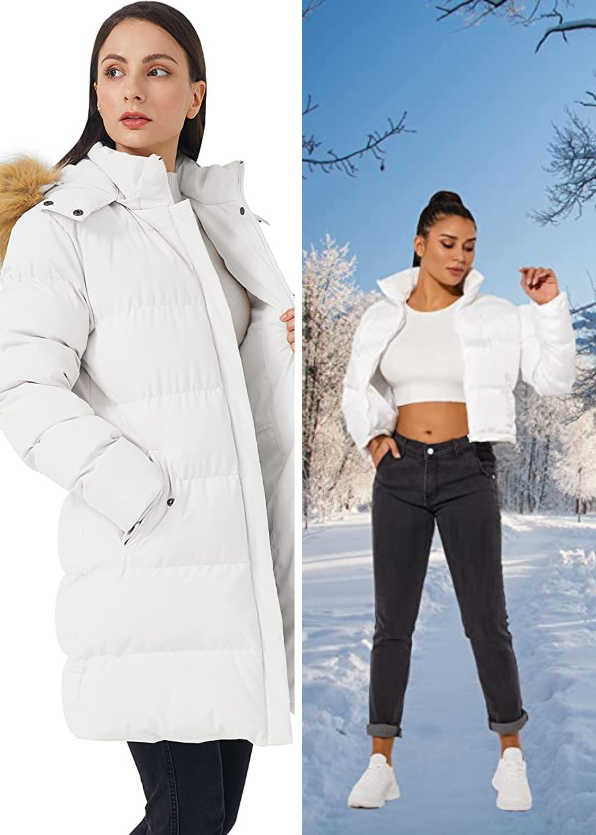 Cozy And Chic Our Top Picks For White Puffer Jackets!