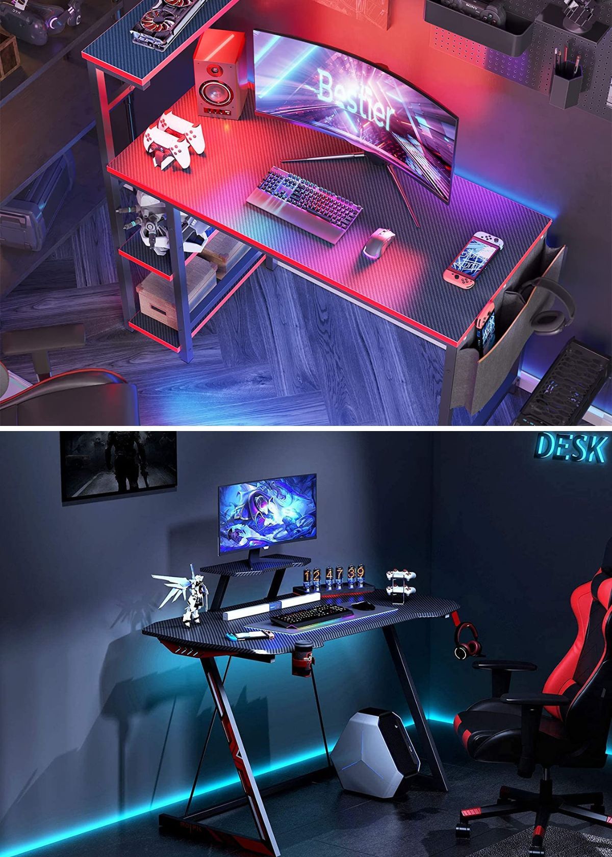 Compact And Cool The 5 Best Small Gaming Desks!