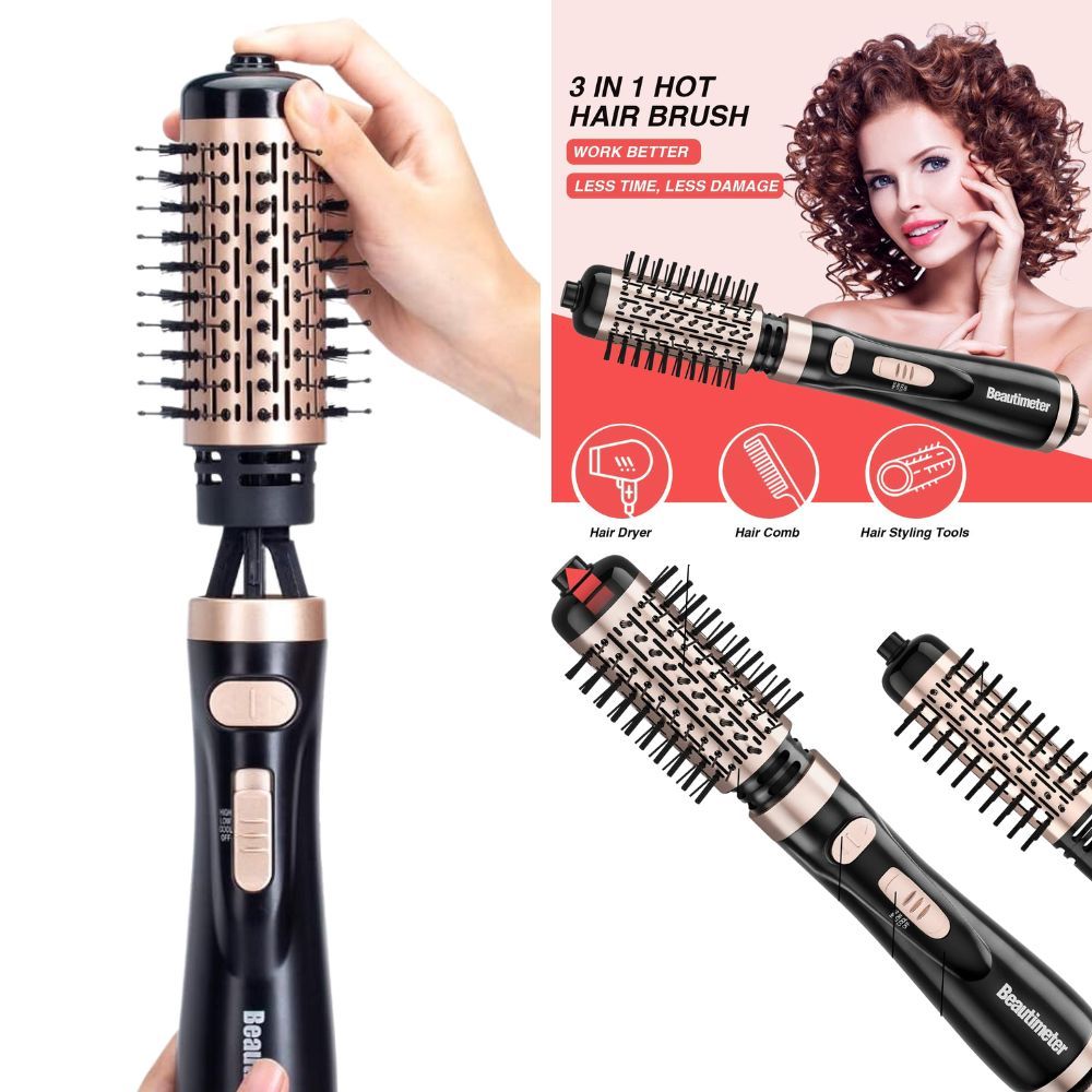 travel hair dryer brush dual voltage