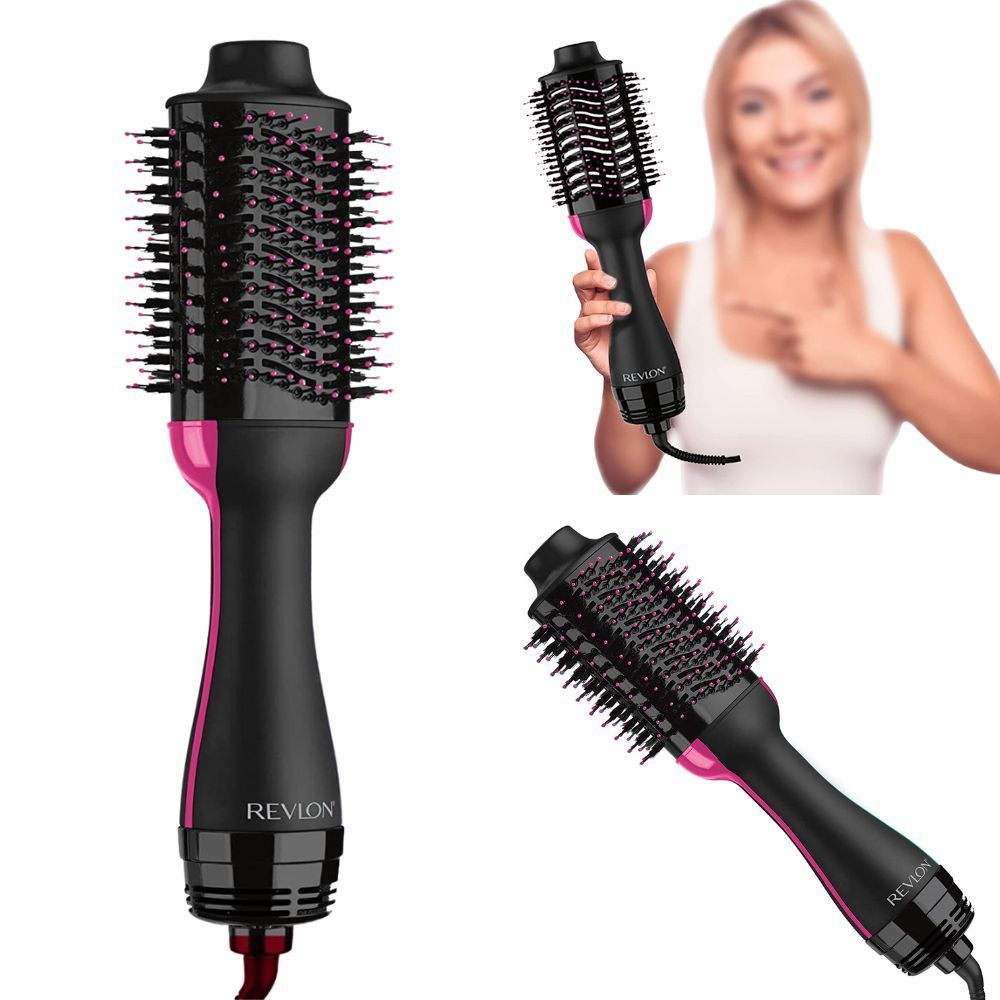 travel hair dryer brush dual voltage