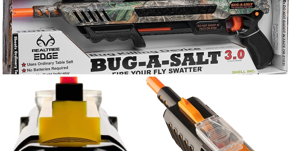 Blast Away Pests With The Top 5 Bug Salt Guns!