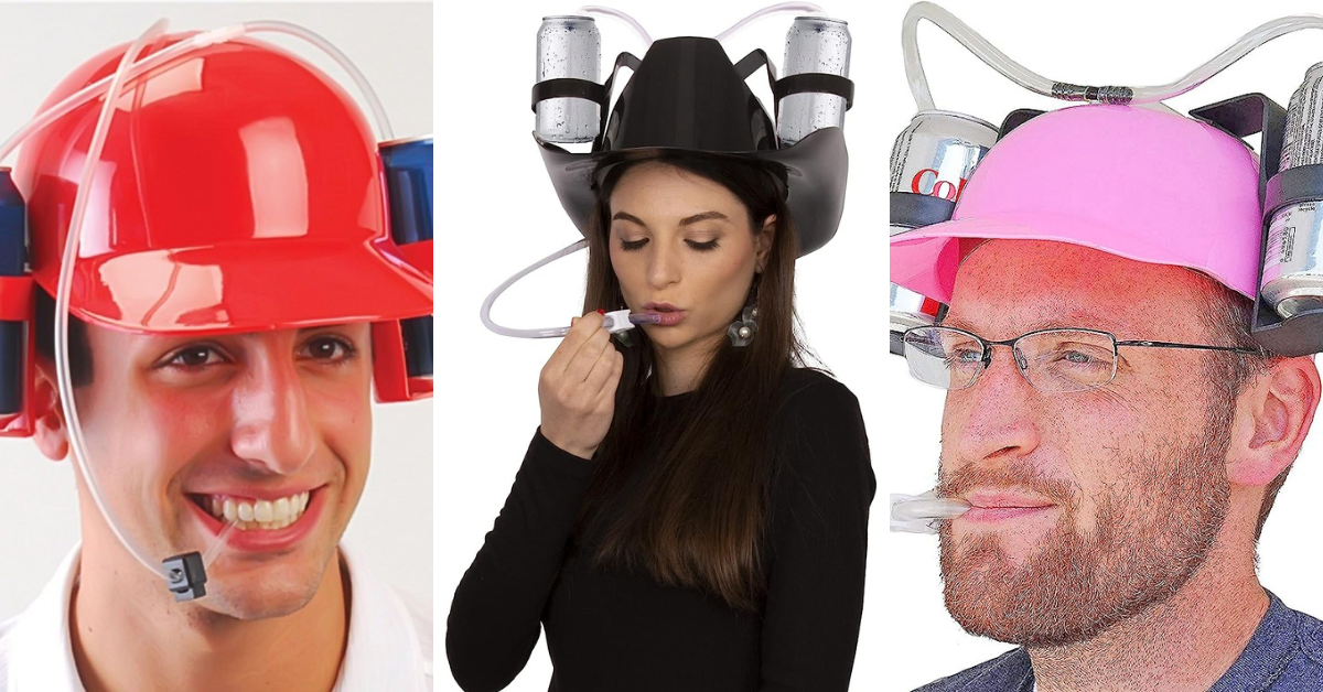 Quench Your Thirst In Style With These Top 5 Ingenious Beer Helmets!