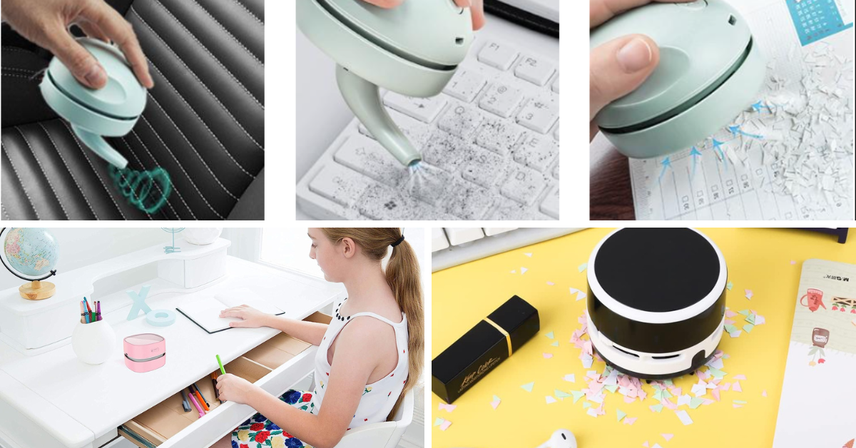 The Top 5 Desk Vacuums To Keep Your Workspace Spotless!