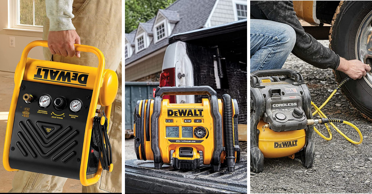 The 5 MustHave Dewalt Portable Compressors!