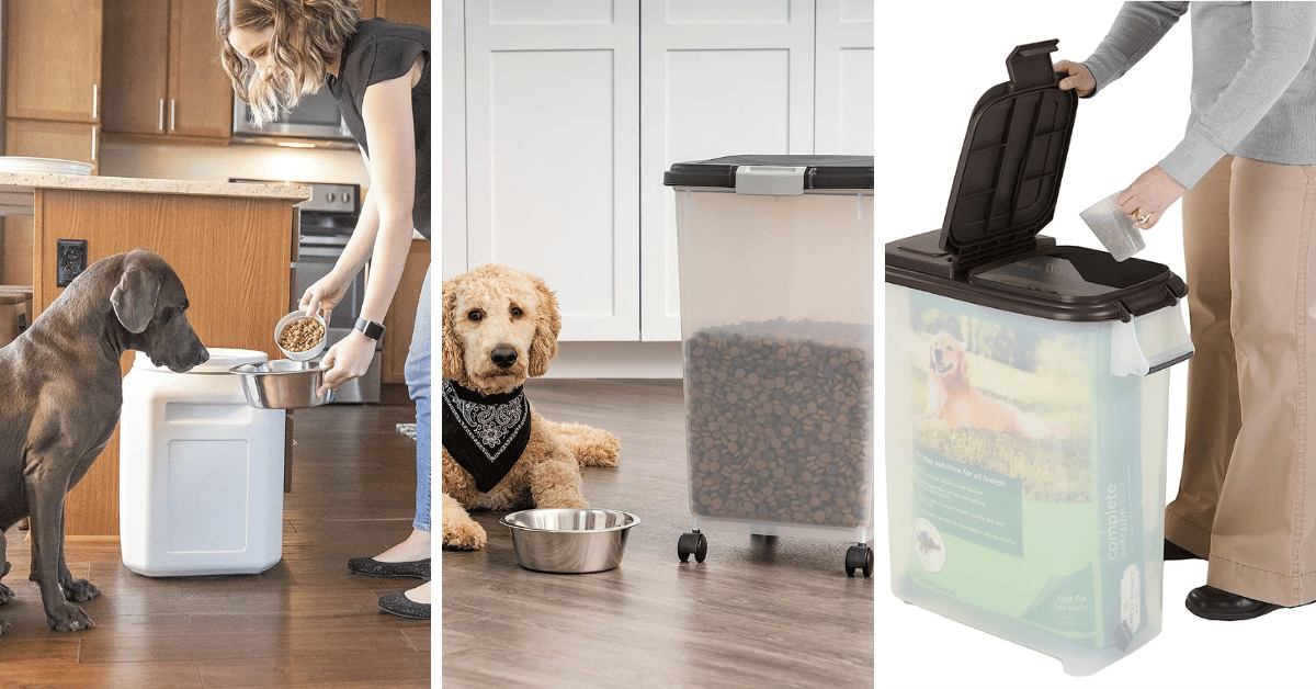 Top 5 Storage Solutions For 50lb Dog Food!