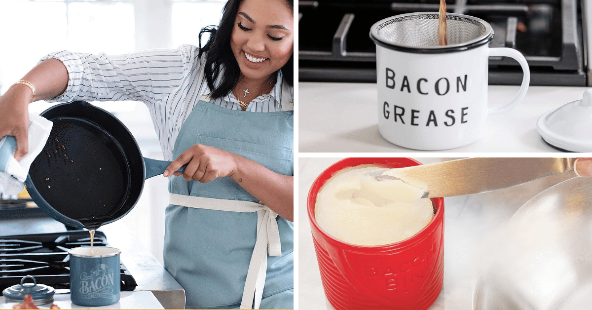 Get Cooking With The Top 5 Bacon Grease Storage Solutions!