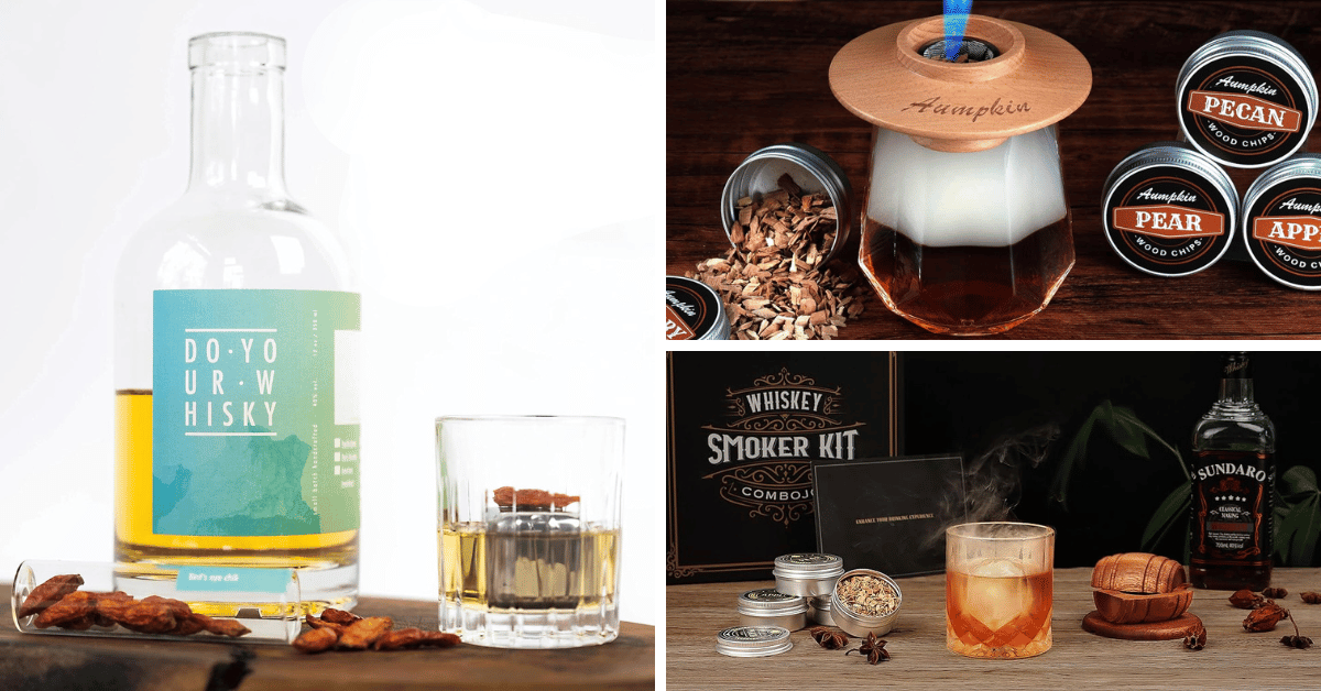 Whiskey Infusion Kit - A Gift For Whiskey Lovers - Aged & Charred