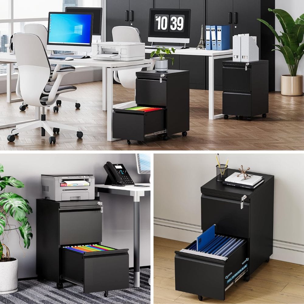 Transform Your Space With These 2 Drawer File Cabinets!