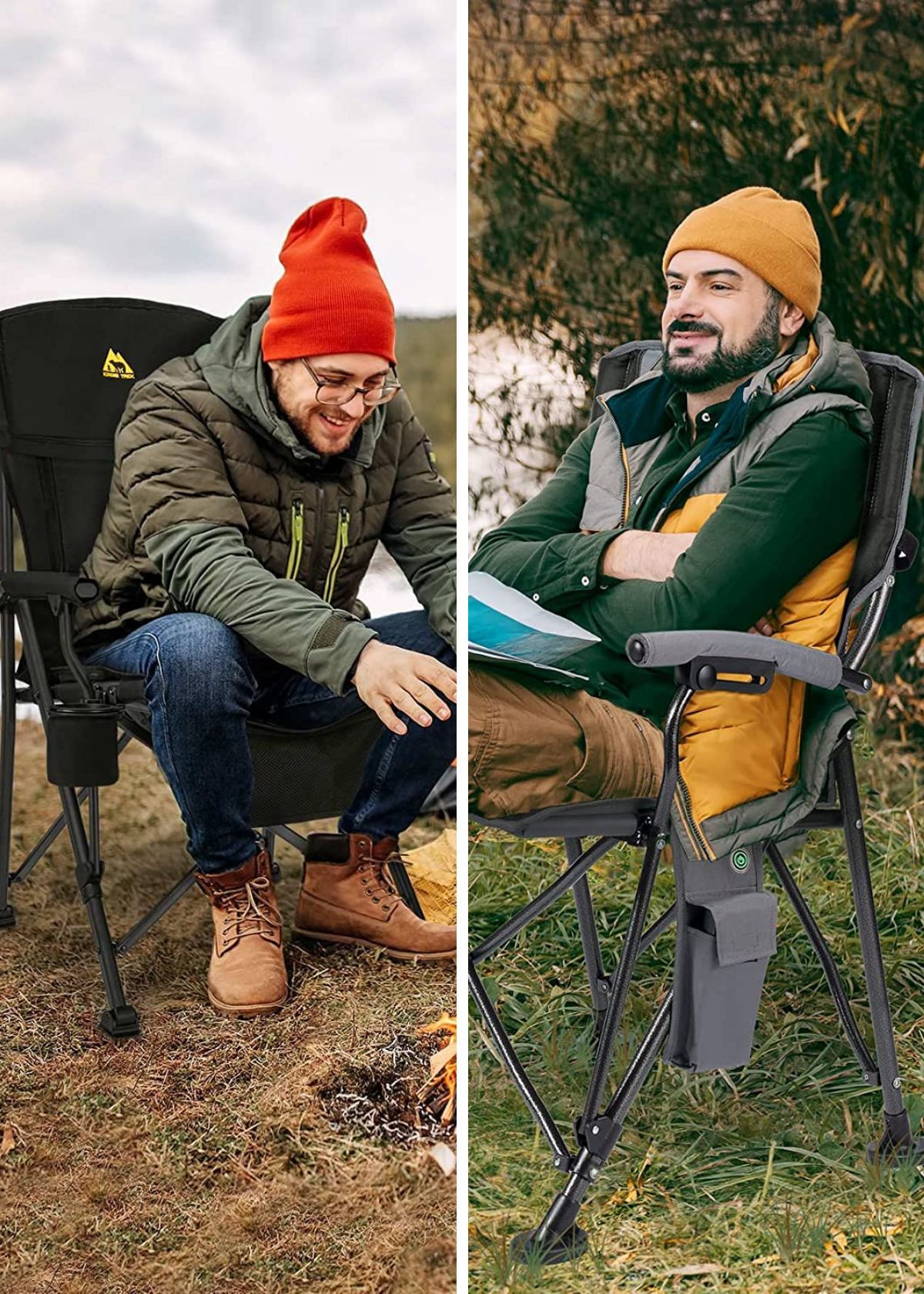 Experience Luxury In The Wild With Heated Camping Chairs!