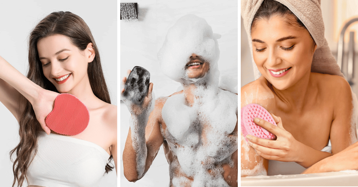 ScrubADub With The Top 6 Silicone Loofahs!