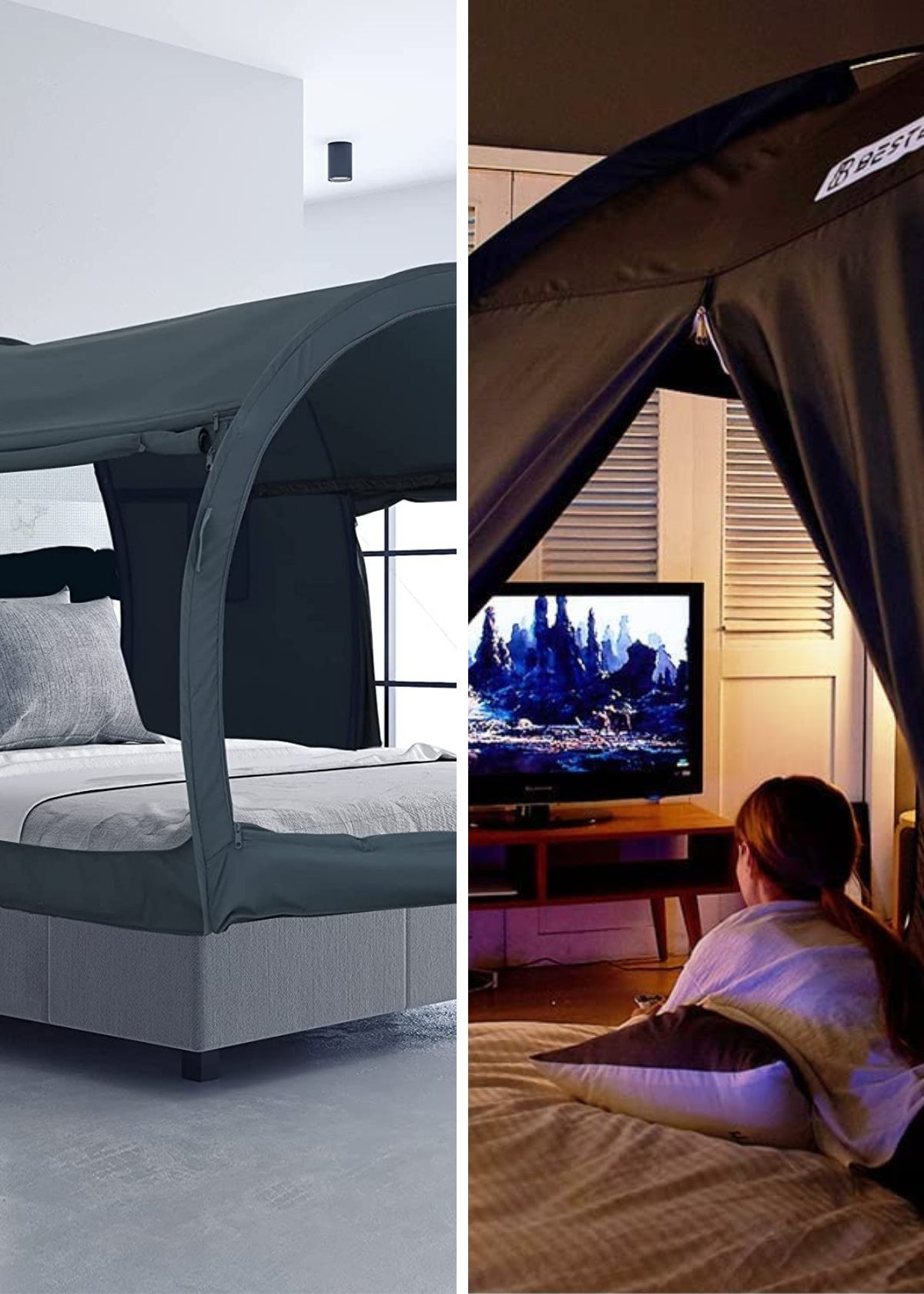 Feel Like Royalty Sleeping In A Queen Bed Tent!