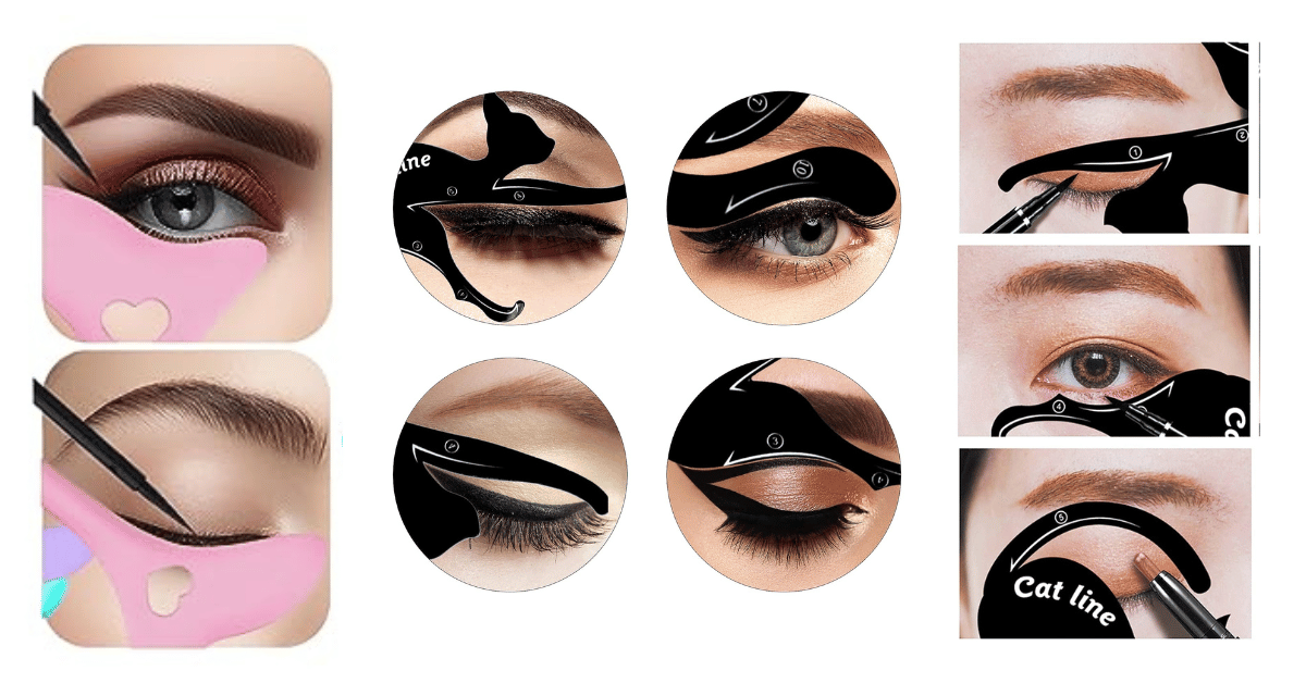 Master The Art Of Precision With The Holy Grail Of Eyeliner Stencils!