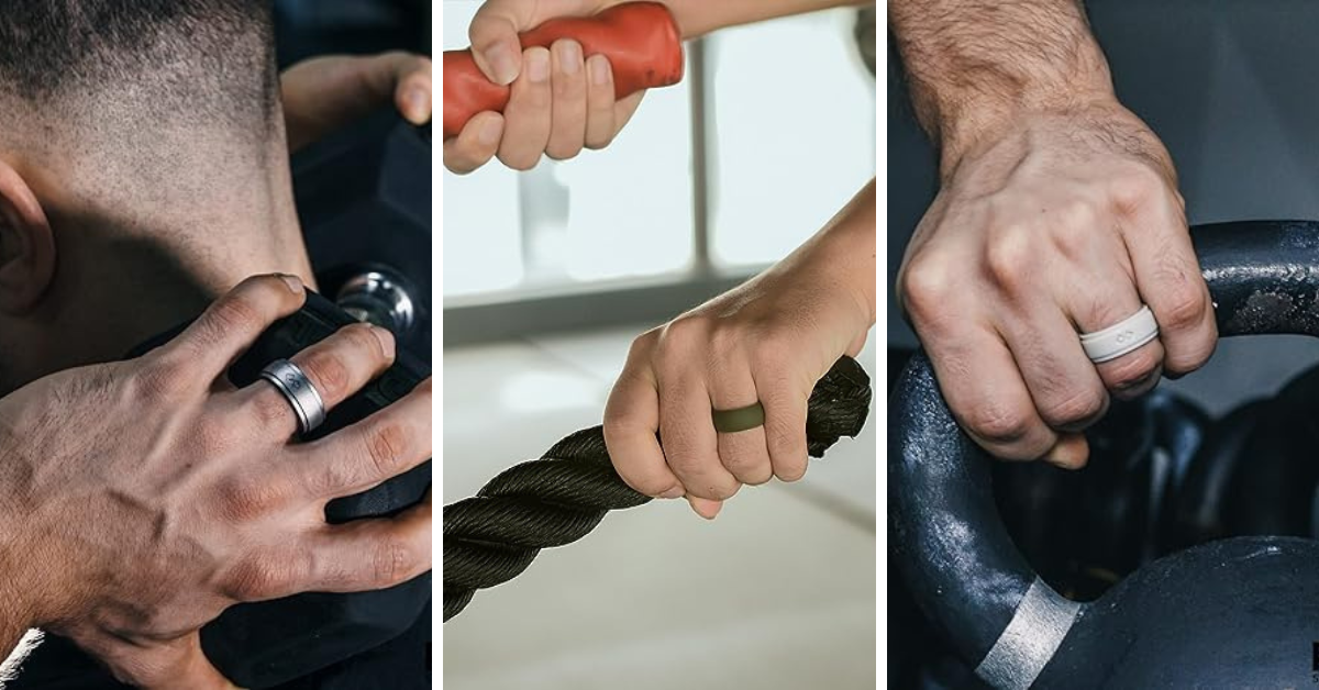 From Athletes To Fashionistas: The Hottest Men's Silicone Rings Revealed!
