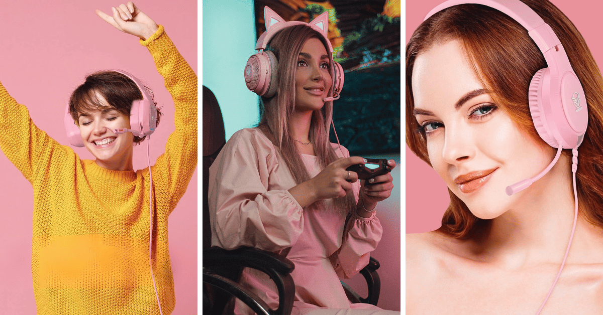 Game In Style With These 5 Pink Gaming Headsets!