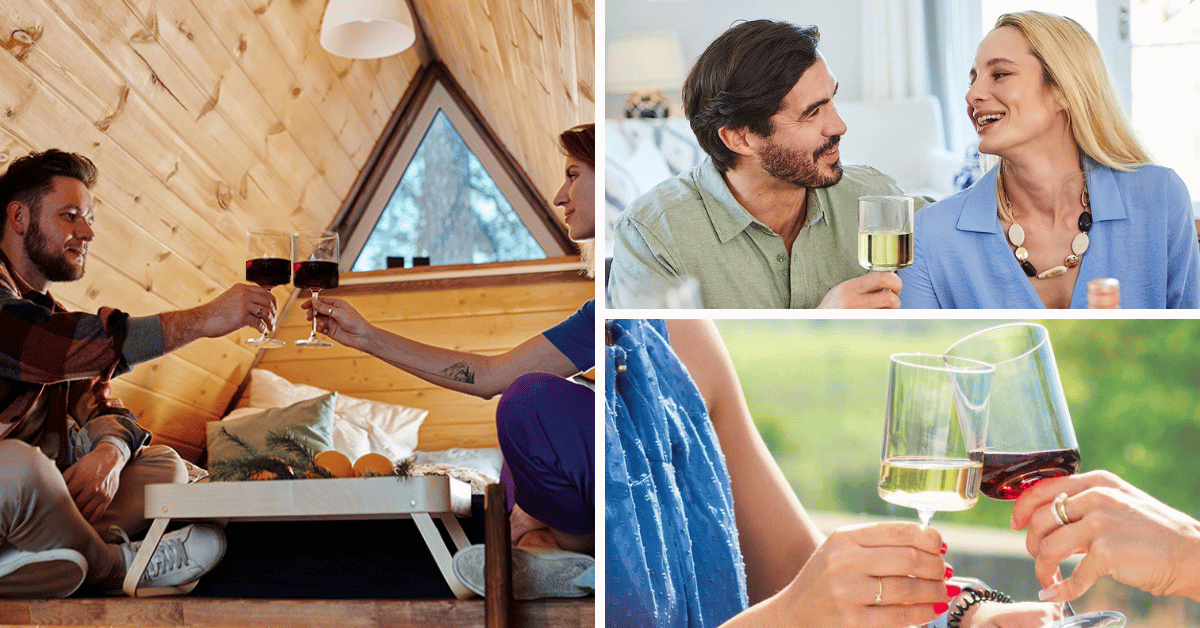 Square Wine Glasses That Could  Make Your Boxed Wine Taste Better!