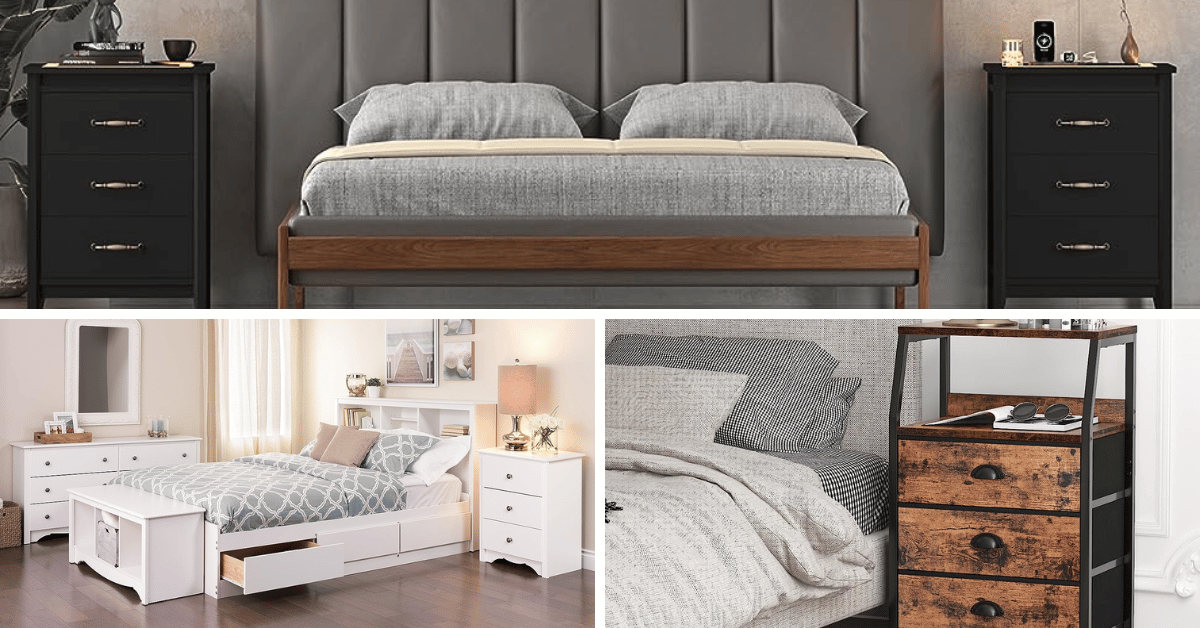 Upgrade Your Bedroom Game With These Must-Have 3 Drawer Bedside Tables!