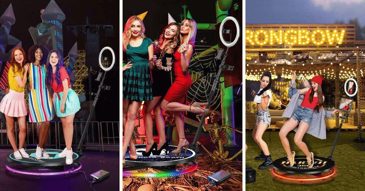 Meet The Top 5 Show-Stopping 360 Photo Booths!