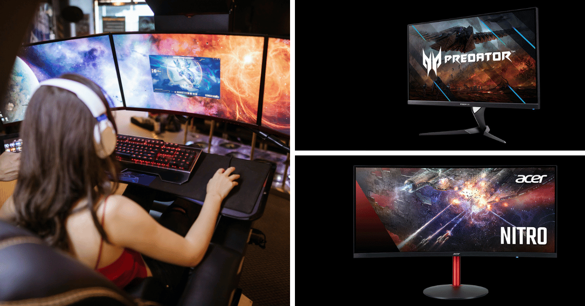 Play Games Like A Pro On Acer's Top 5 Gaming Monitors!