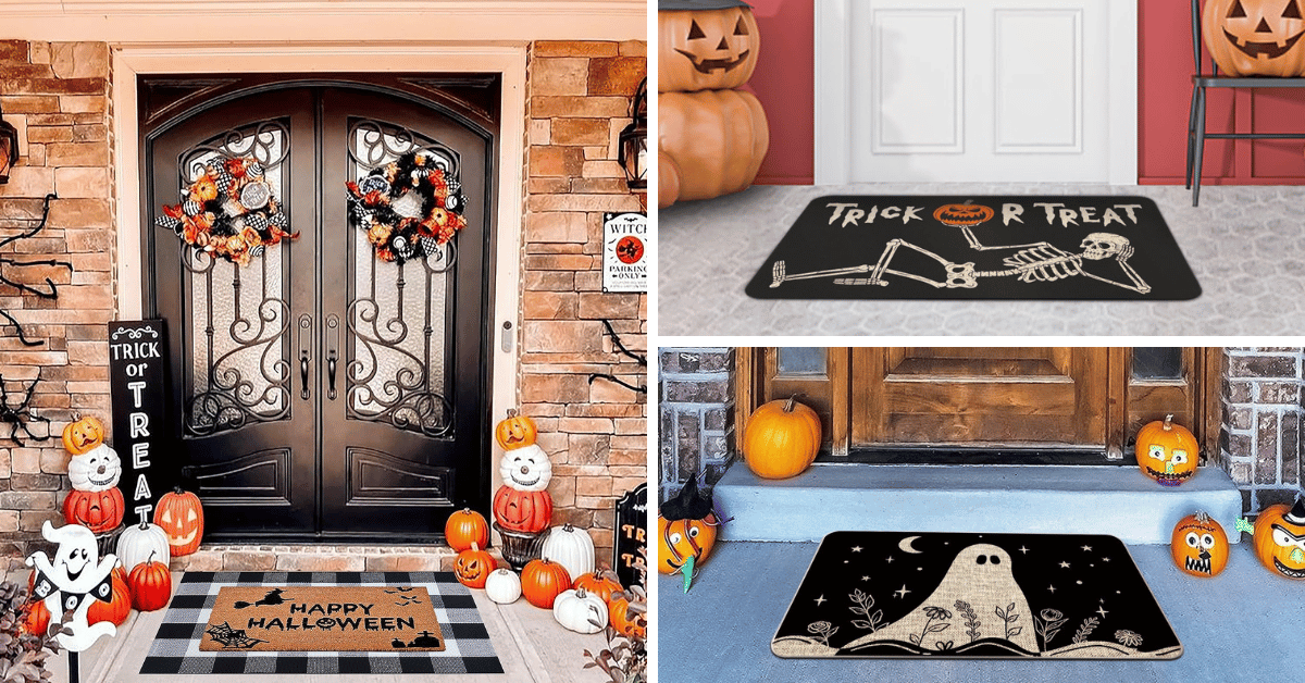 Treat Yourself To These Must-Have Halloween Doormats!