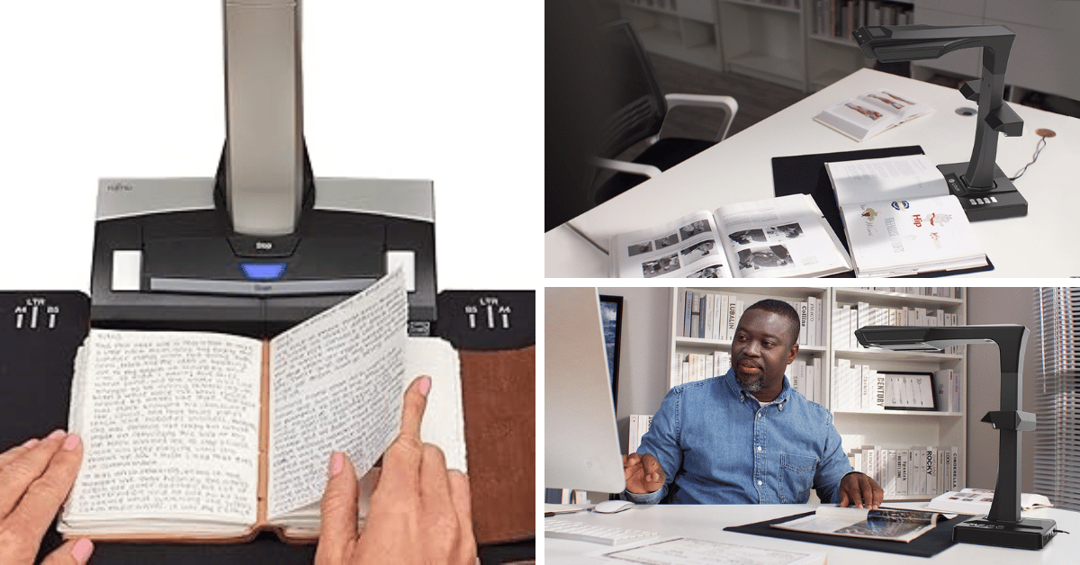 Scan Like A Pro: Discover The Top 5 Book Scanners!