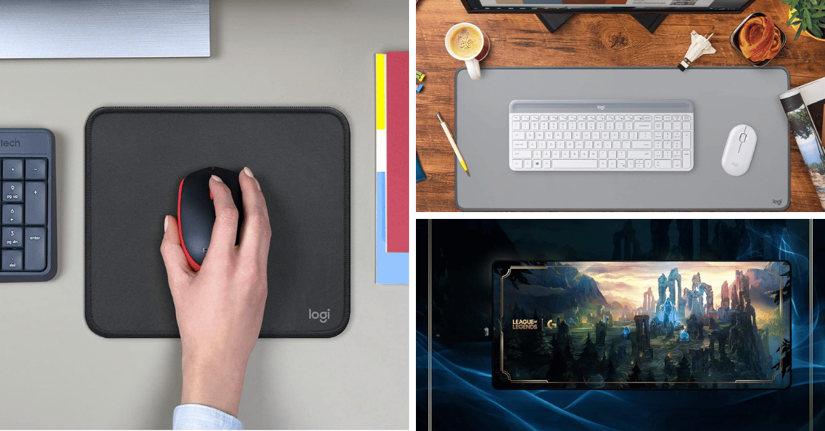 Boost Your PC Experience With These 5 Logitech Mouse Pads!