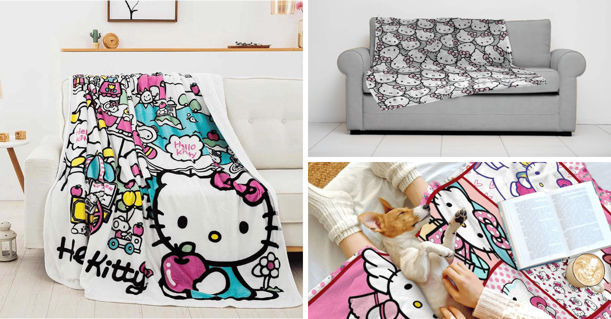 Wrap In Cuteness: Top 5 Hello Kitty Blankets You Must Own!