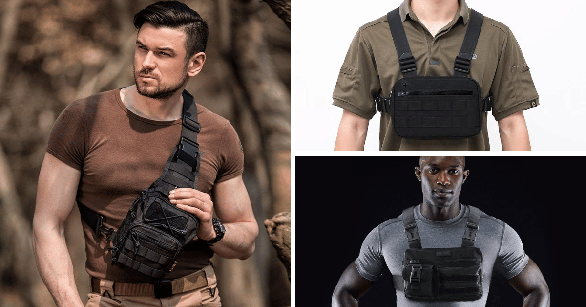 Organized & Stylish With These 6 Tactical Chest Bags!