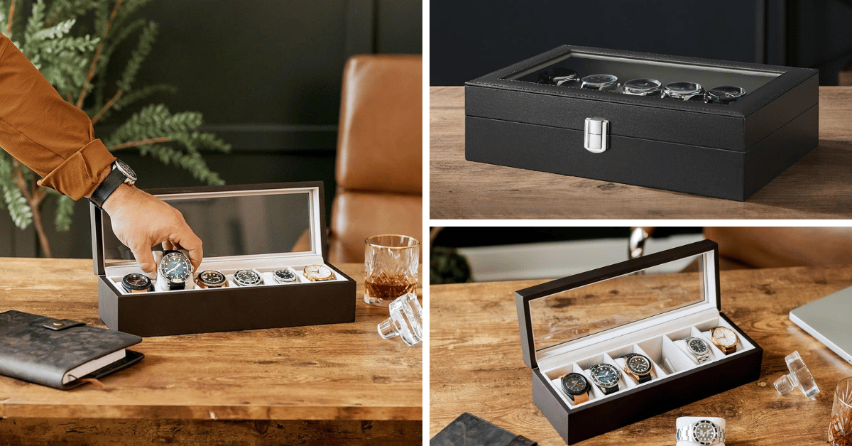 Protect Your Watches With These Top 5 Watch Boxes!