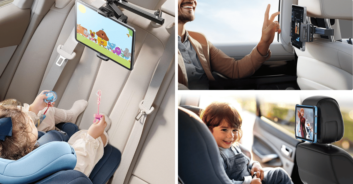 Upgrade Your Road Trips With These Top 4 Car Tablet Holders!